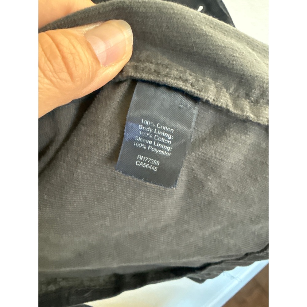 J.Crew Mens Corduroy Blazer Sport Coat Dark Gray Charcoal Size M RN77388 - Picture 4 of 5
